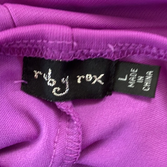 Simple Purple Dress - Picture 5 of 5